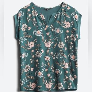 Reece Mixed Material Top